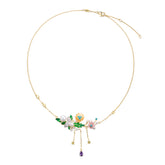 Avian Blooms Necklace